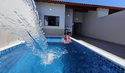 Casa com 3 dormitórios à venda, 75 m² por R$ 474.900,00 - Jardim Bopiranga - Itanhaém/SP