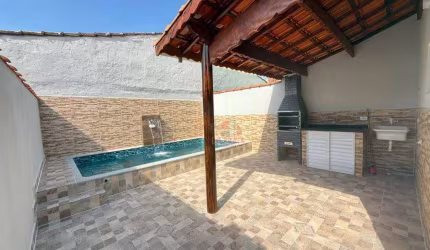 Casa com 2 dormitórios à venda, 84 m² por R$ 359.900,00 - Balneario Nossa Senhora de Fatima - Mongaguá/SP
