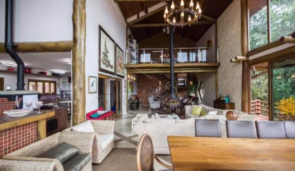 Casa com 6 dormitórios, 700 m² - Condomínio Parque da Mantiqueira - Santo Antônio do Pinhal/SP