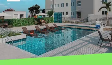 Seu Apartamento MRV 2/4 com infrestrutura e clube completo