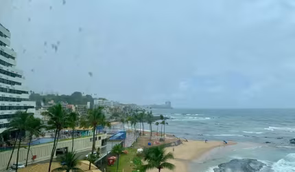QUARTO E SALA EM  ONDINA FRENTE E VISTA MAR. ESPETACULAR