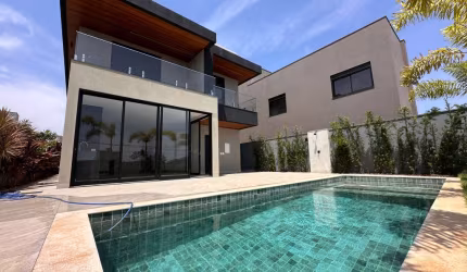 ⚜️Sobrado 3 suítes + escritório (reversível) + piscina - Tamboré Uberlândia ⚜️