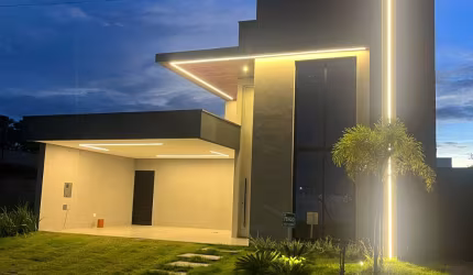 Casa térrea com 4 suítes (1 reversível) - Cond Splendido