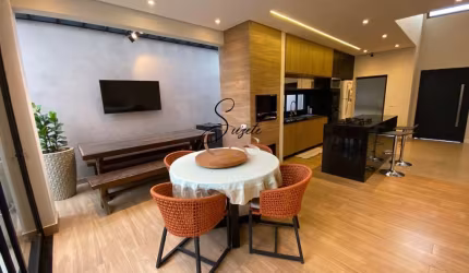 Casa em condomínio fechado com 3 quartos à venda no Ondas, Piracicaba  por R$ 1.390.000