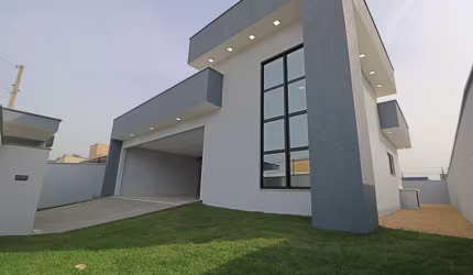 Moderna Casa com 162m² e 3 quartos  – Três Rios do Norte