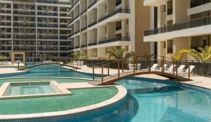 AGIO APT 2 QUARTOS COM 2 VAGAS(PARCELA DE R$ 1.400)