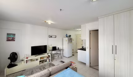 APARTAMENTO 1 QUARTO SEMIMOBILIADO NO REAL PANORAMIC – ÁGUAS CLARAS/DF