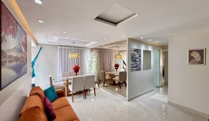 Apartamento reformado com 3 quartos e suíte na Asa Norte – SCRN 708