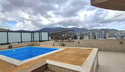 ALUGUEL COBERTURA com Varanda - Lazer Completo - 4 Quartos - 2 Vagas - DCE - 121 m² - Bairro: Serra