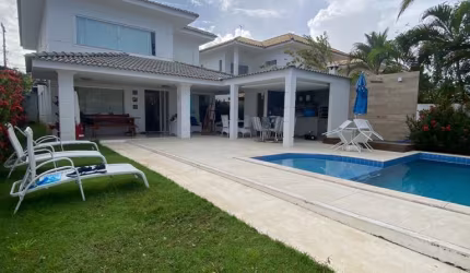 Casa em condomínio fechado em vilas do atlântico com 4 quartos Priscila Dutra