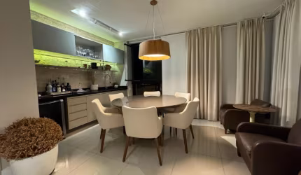 lindo apartamento com 3 suítes jardim apipema reformado alto padrão