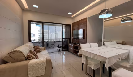 apartamento de 2 quartos em alphaville com dependência art ville 02 vagas soltas