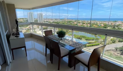 lindo apartamento de 3 suítes em patamares vista mar Ondas de Patamares varanda