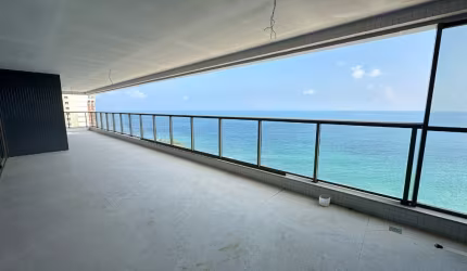 apartamento de 4 suítes no undae ocean ondina vista mar alto padrão