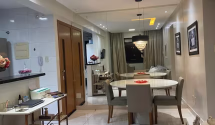 Apartamento 2 quartos mobiliado no Edifício Palazo Bella Vista