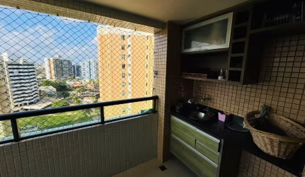 Lindo Apartamento 4 quartos em Armação no Serra do Mar nascente reformado com varanda 2 vagas