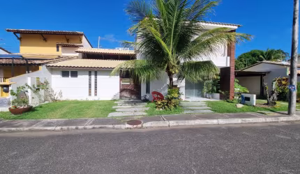 Casa em Condomino Fechado  no Vivendas do Atlântico em Vilas 4 quartos e piscina privativa