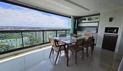 Apartamento no Soho na Paralela de 3 quartos com 3 vagas andar alto e varanda gourmet