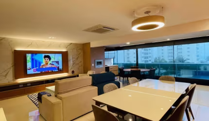 Apartamento a venda no Hemisphere 360 em Pituaçu 3 suítes mobiliado reformado 165m²