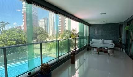 Apartamento a venda no Horto Florestal 3 suítes com 182m² reformado varanda e 4 vagas