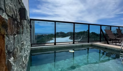 Cobertura a venda no Imbui 3 quartos piscina área gourmet e nascente