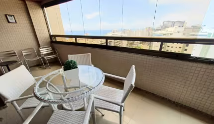 Apartamento a venda na pituba com 3 quartos vista mar e armários