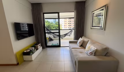 Apartamento a venda no stiep com 3 quartos varanda e armarios no salvador privilege club