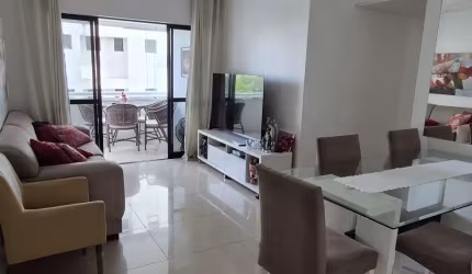Apartamento a venda no costa azul com 3 quartos nascente e varanda
