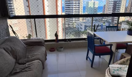 Apartamento a venda em armação com 3 suites reformado e nascente no mar de liguria