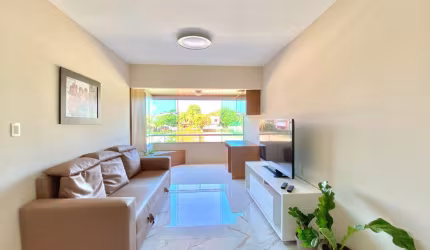 Apartamento a venda no pier de jacuipe com 2 quartos mobiliado nascente linha verde