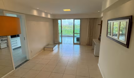 Apartamento a venda em patamares com 3 quartos varandão gourmet armarios no mario cravo
