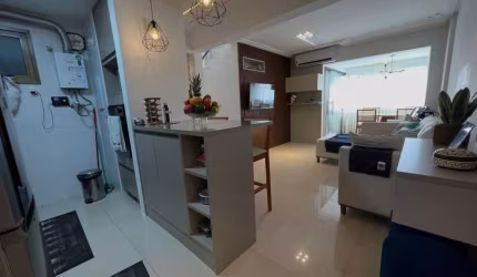 Apartamento a venda em alphaville no cosmopolitan com 2 quartos e 2 vagas