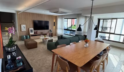 Apartamento a venda no caminho das árvores com 3 suites mobiliado e 3 vagas