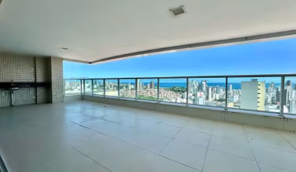 Apartamento a venda no riservetto graça com 4 suites vista mar