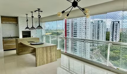 Apartamento a venda no etco greenvile com 4 quartos reformado varanda gourmet em patamares