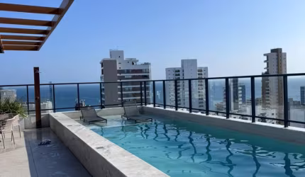 Apartamento a venda no blue barra quarto e sala mobiliado