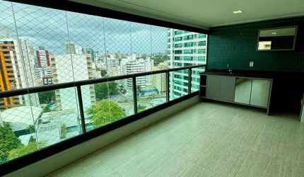 Apartamento a venda no caminho das árvores com 2 suites closet na alameda dos sombreiros