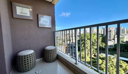Apartamento a venda no acupe de brotas com 2 quartos mobiliado varanda no acupe exclusive