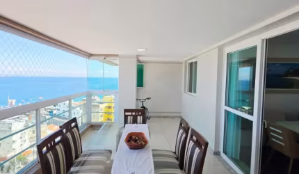 Apartamento a venda no barra porto com 4 quartos varanda gourmet e vista mar