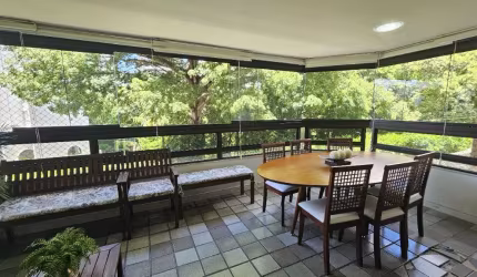 Apartamento a venda no palacio itaigara com 4 suites varanda e amplo