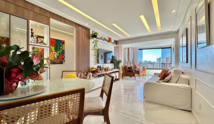 Apartamento a venda no canela com 2 suites reformado nascente no moniz  barreto
