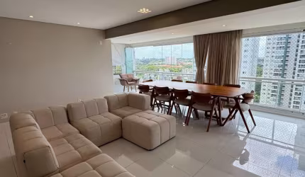 Apartamento para locação no ludco greenville com 3 suites nascente e mobiliado em patamares