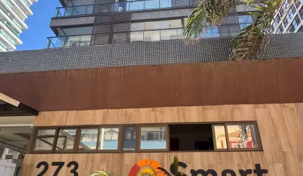 Apartamento a venda na barra quarto e sala com varanda no smart barra