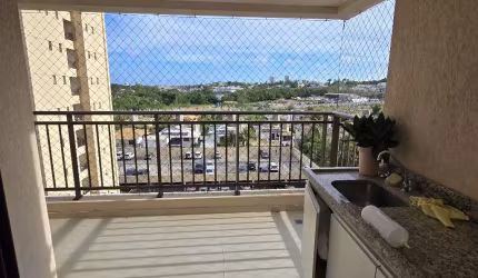 Apartamento a venda no stupendo piatã com 2 quartos nascente e varanda gourmet