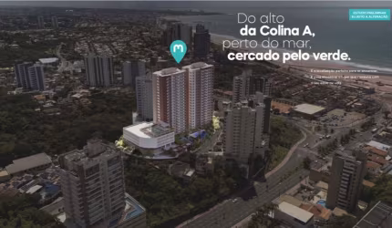 Apartamento a venda no colina A em patamares com 2 quartos no mood colina