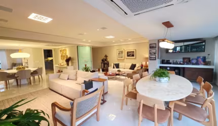 Apartamento a venda no alto do parque pituba com 3 suites reformado no le jardim
