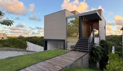 Casa a venda em alphaville litoral norte 2 com 3 quartos e mobiliada
