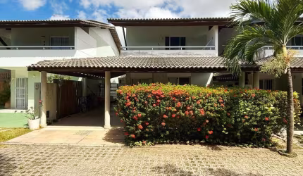 Casa a venda em stella maris com 3 quartos com área gourmet em condominio fechado