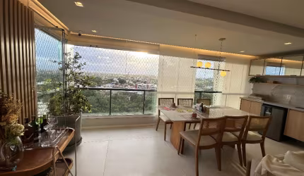 Apartamento a venda no brisas club na paralela com 3 quartos reformado e varanda gourmet