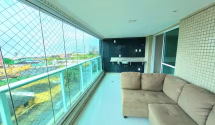 Apartamento a venda em armação com 3 quartos vista mar e mobiliado no paradise residence